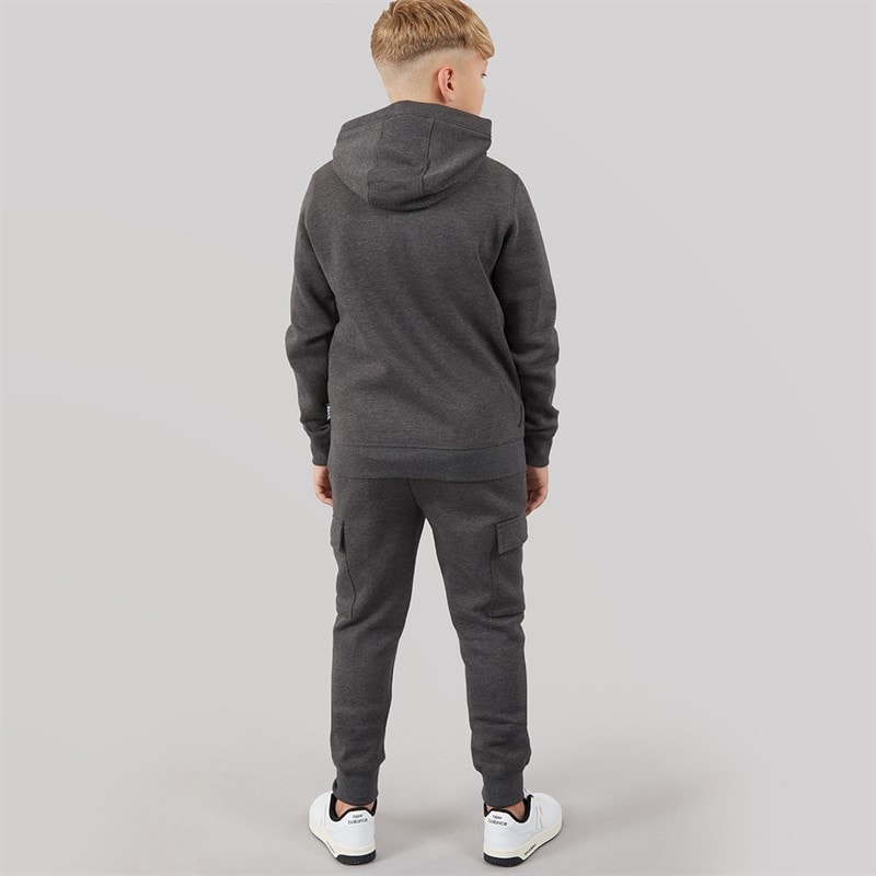 Bench Junge Fargo Fleece Cargo Trainingsanzug Anthrazit - Bild 2