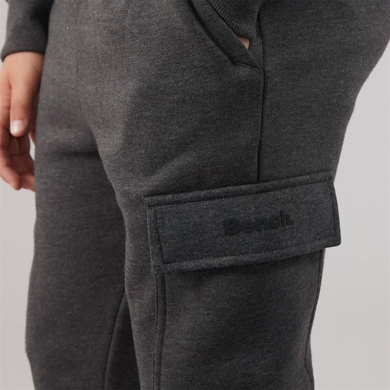 Bench Junge Fargo Fleece Cargo Trainingsanzug Anthrazit - Bild 3