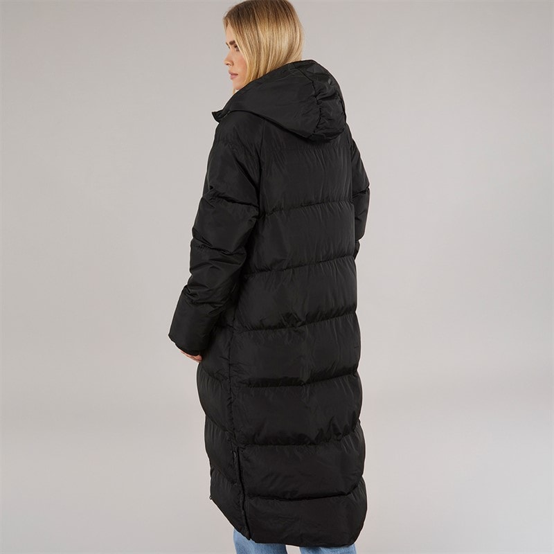 Bench Dames Ryelle Maxi Lengte Puffer Jas Zwart - Afbeelding 2