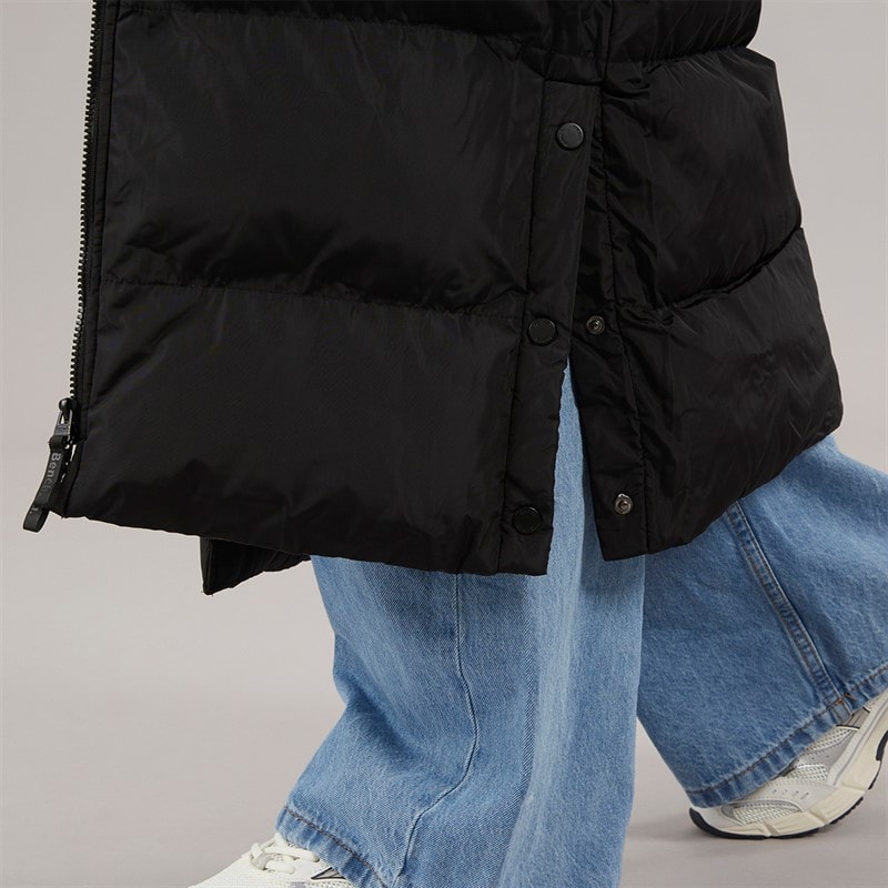Bench Dames Ryelle Maxi Lengte Puffer Jas Zwart - Afbeelding 5