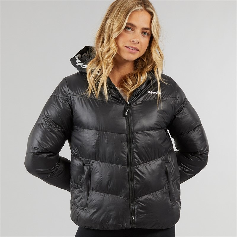 Bench Dames Phillipa Puffer Jas Zwart - Afbeelding 3