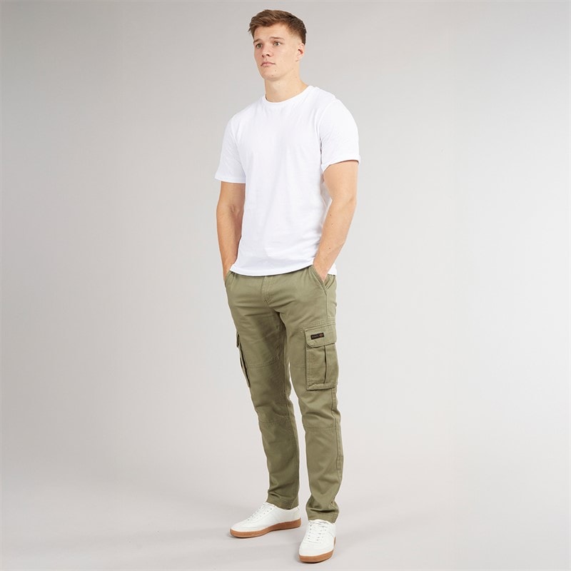 Bench Sergei spodnie typu cargo dla niego kolor jasnokhaki – zdjęcie  3