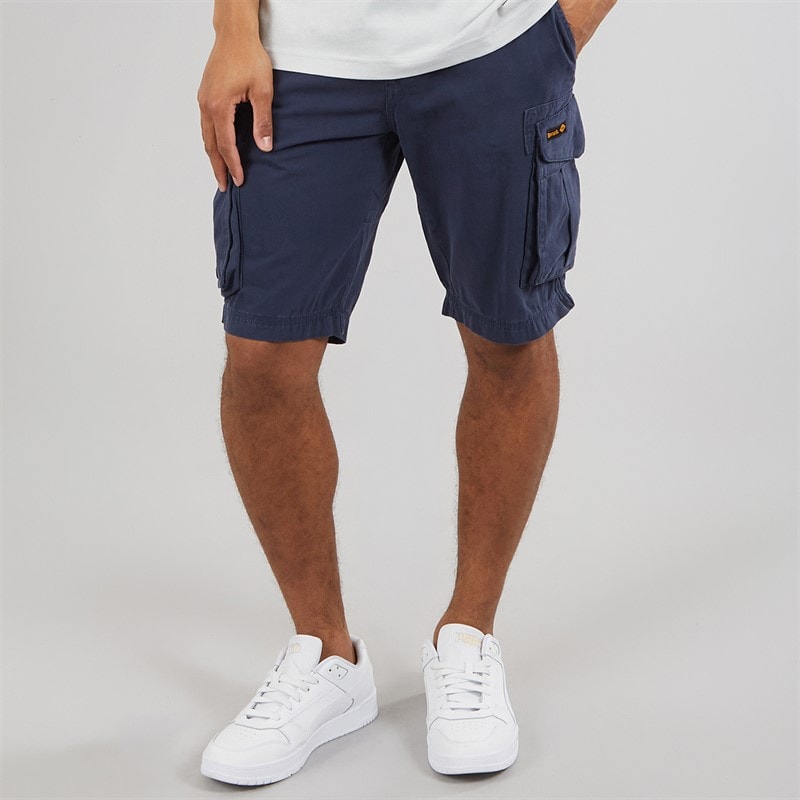 Bench Heren Noahs Cargo Shorts Navy