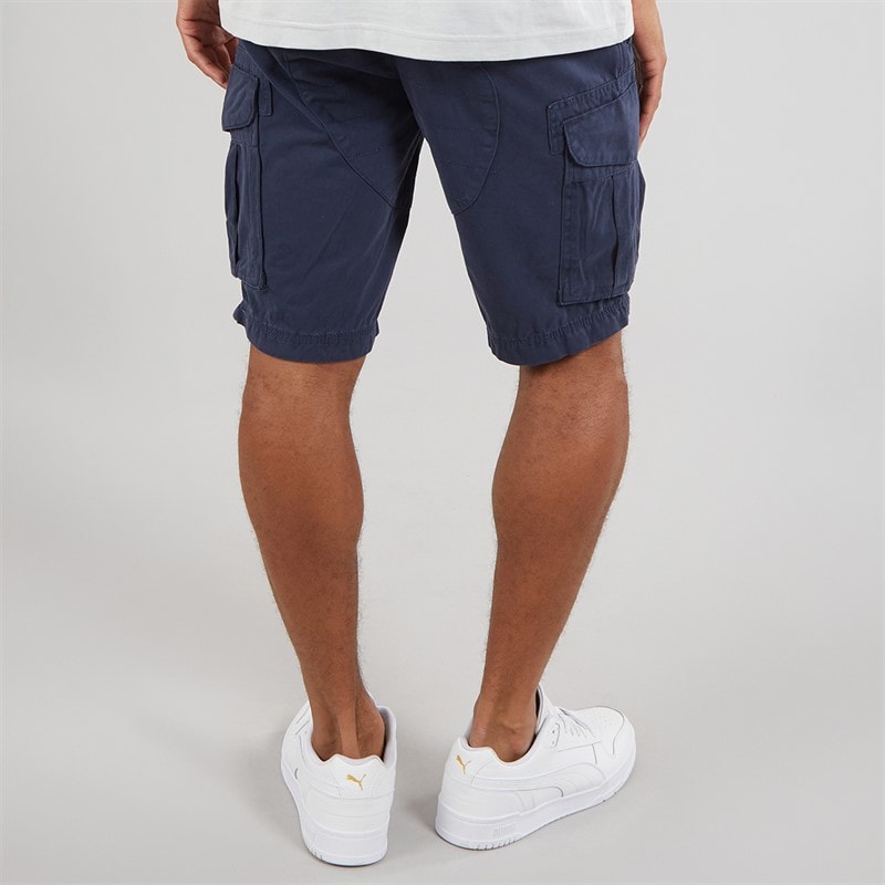 Bench Heren Noahs Cargo Shorts Navy - Afbeelding 2