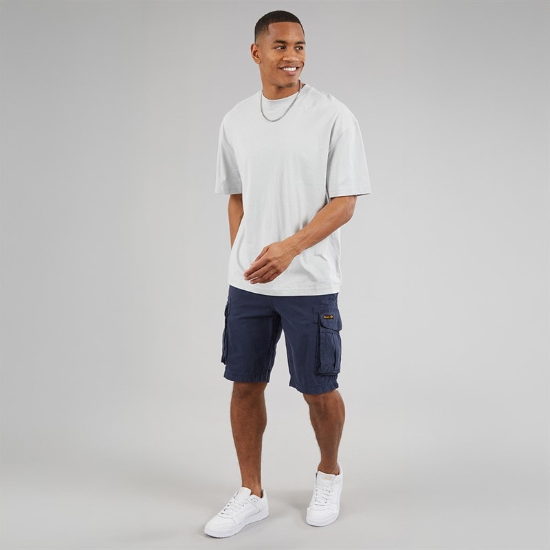 Bench Heren Noahs Cargo Shorts Navy - Afbeelding 4