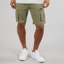 Bench Heren Noahs Cargo Shorts Light Khaki