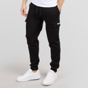 Bench Herren Fargo Cargo Jogginghose Schwarz