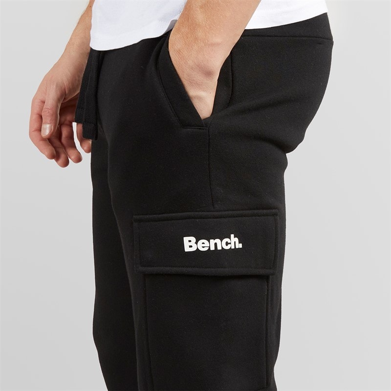 Bench Herren Fargo Cargo Jogginghose Schwarz - Bild 3