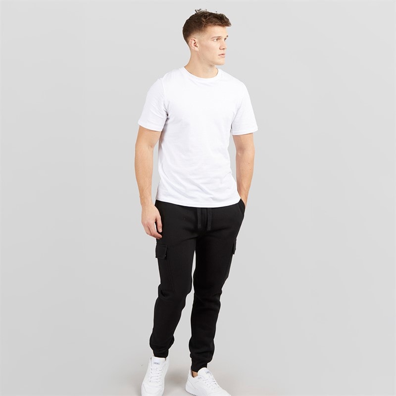 Bench Herren Fargo Cargo Jogginghose Schwarz - Bild 4