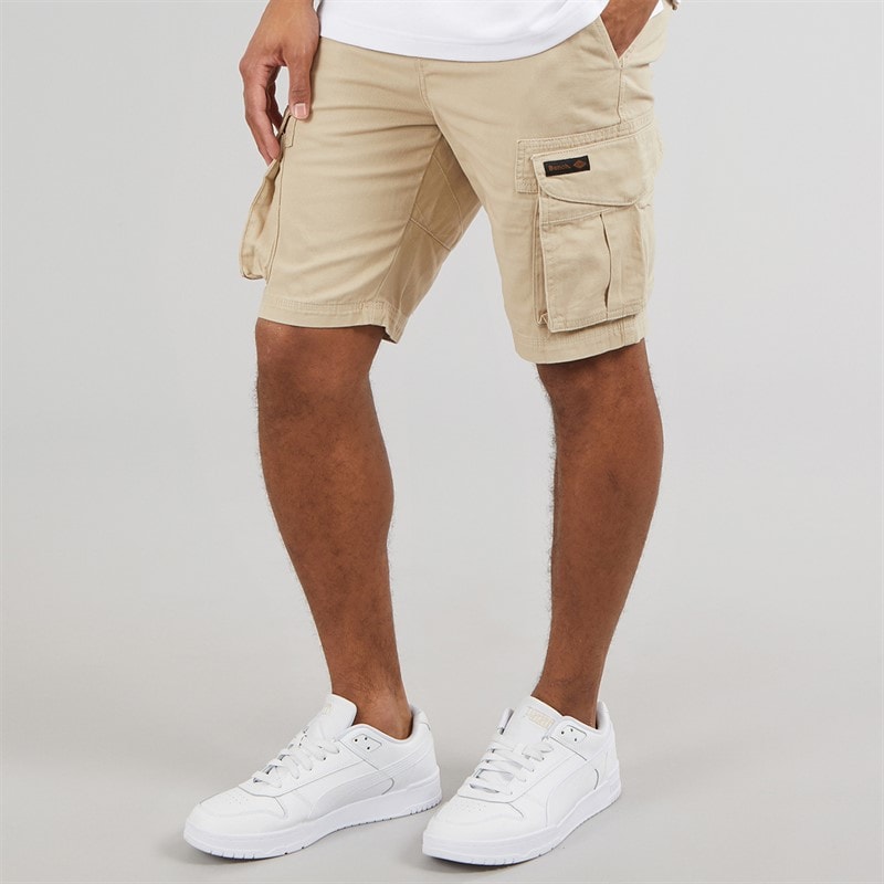 Bench Heren Noahs Cargo Shorts Stone - Afbeelding 1