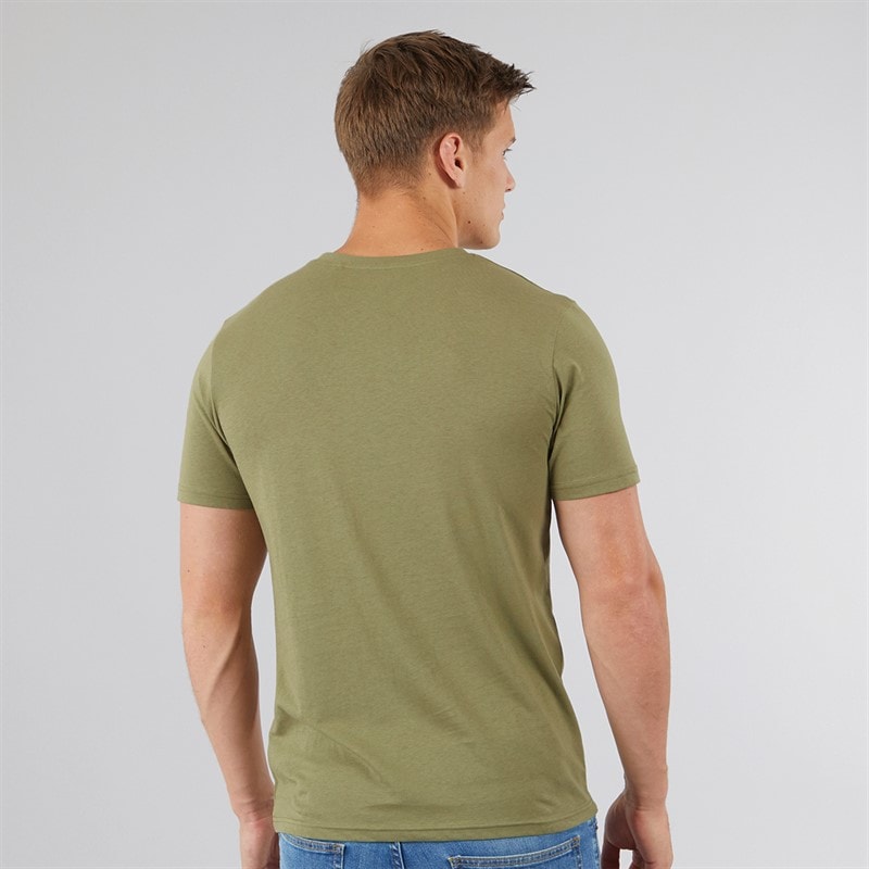 Bench Herenshirts Envoy 5-pack Zwart/Licht Khaki/Wit/Stone/Staalgrijs - Afbeelding 3