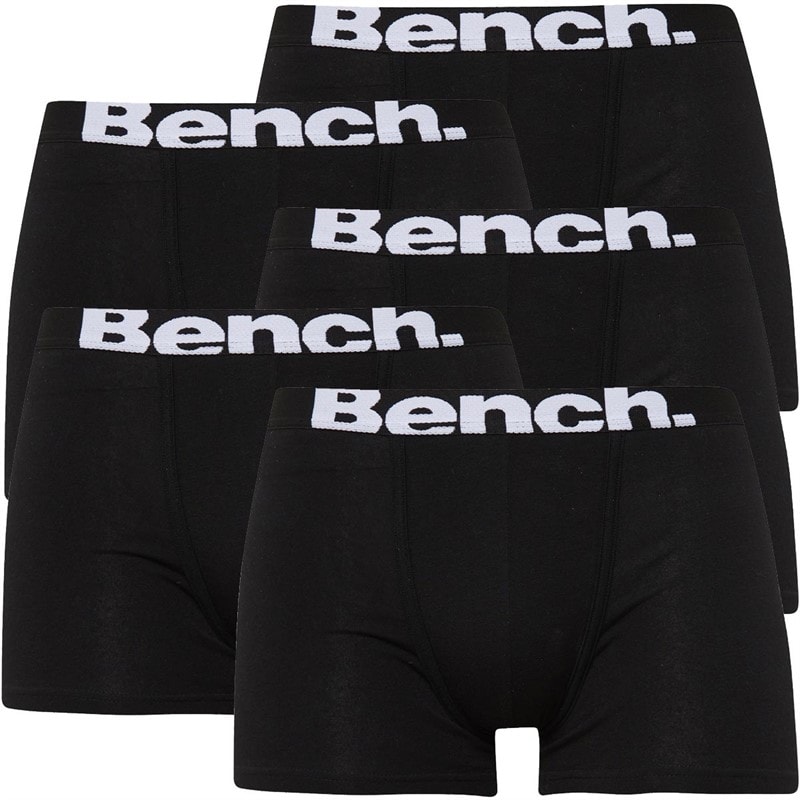 Bench Jongens Marco Vijf Pack Boxers Zwart