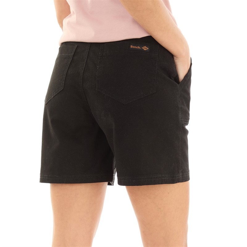 Bench Dames Kannon Cargo Shorts Zwart - Afbeelding 2