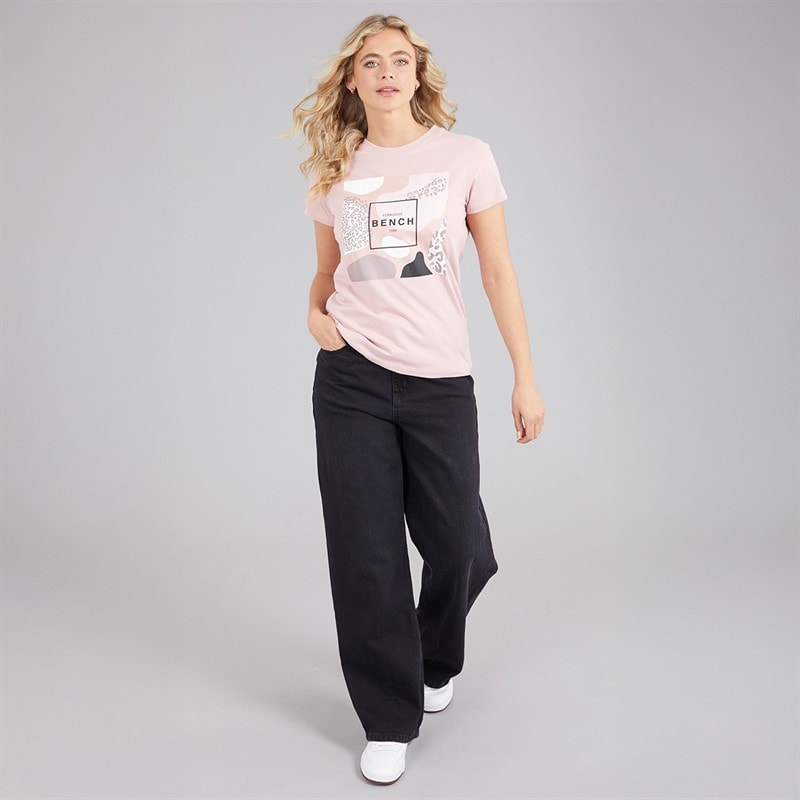 Bench T-shirt dla niej kolor Light Dusky Pink – zdjęcie  3