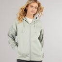 Bench Sweat-Shirt zippé à Capuche Liney femme, sauge