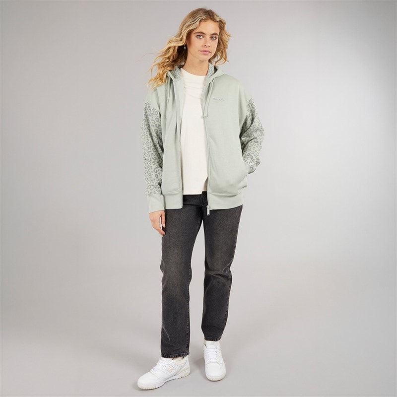 Bench Bluza z suwakiem dla niej kolor Sage – zdjęcie  4