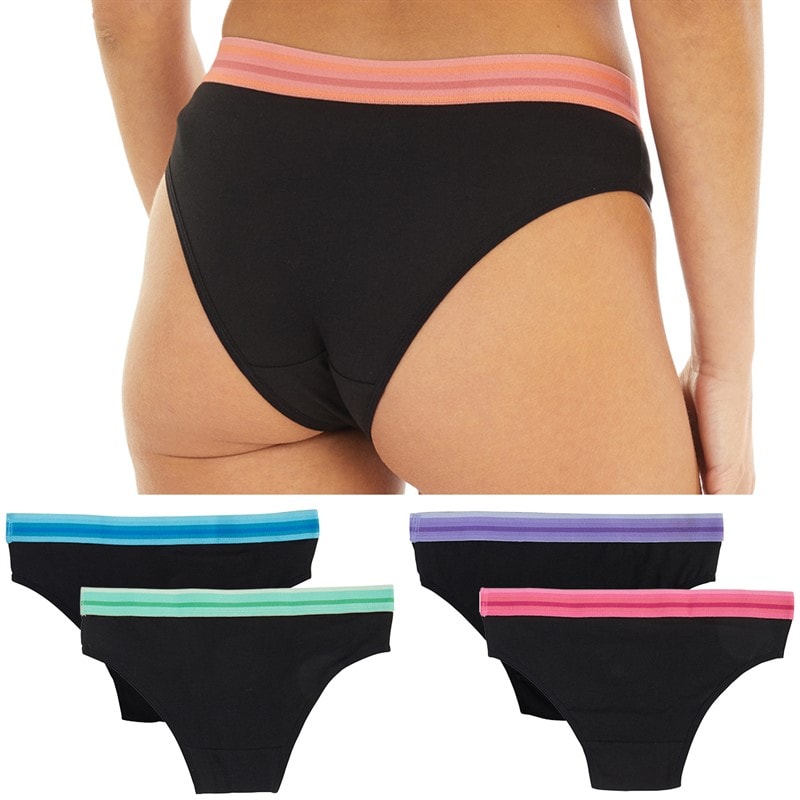 Bench Damskie Quincy Five Pack Majtki Wielobarwny – zdjęcie  2