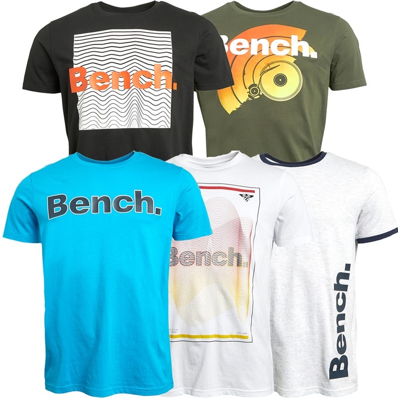 Bench Heren Hombi T-shirts Mix 5 Stuks