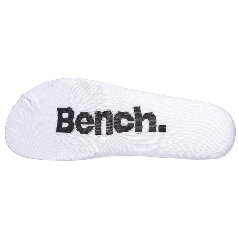 Bench Sokken Heren Cagney Ten Pack Trainer Liner Wit - Afbeelding 2