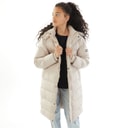 Bench Lange Maxi Jas Eualie Meisjes Mink