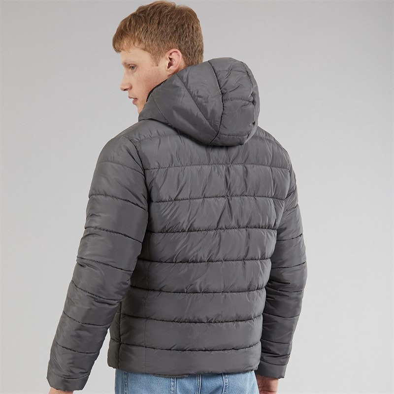 Bench Heren Gaudino Kapuzen-Steppjacke Dunkelgrau - Afbeelding 2