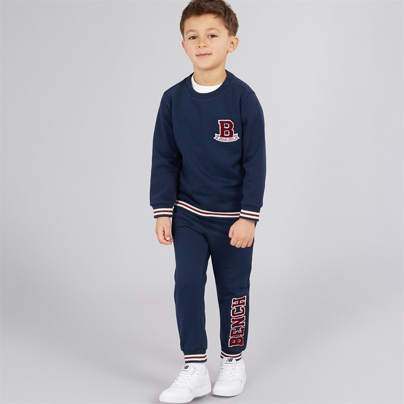 Bench Jongens Sweatshirt en Joggingbroek Set Navy