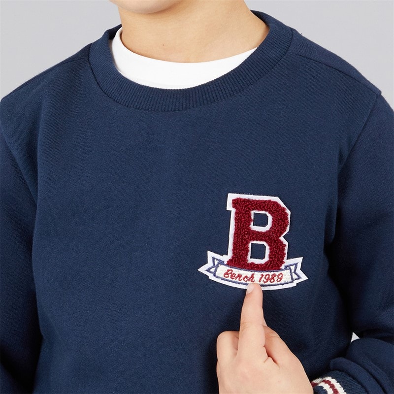Bench Jongens Sweatshirt en Joggingbroek Set Navy - Afbeelding 3