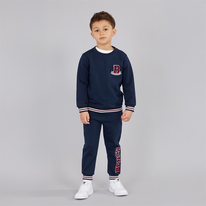 Bench Jongens Sweatshirt en Joggingbroek Set Navy - Afbeelding 4