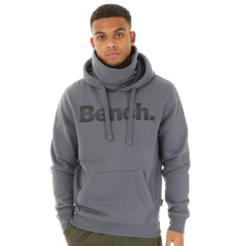 Bench Hoodie Heren Woosh Staalgrijs - Afbeelding 1