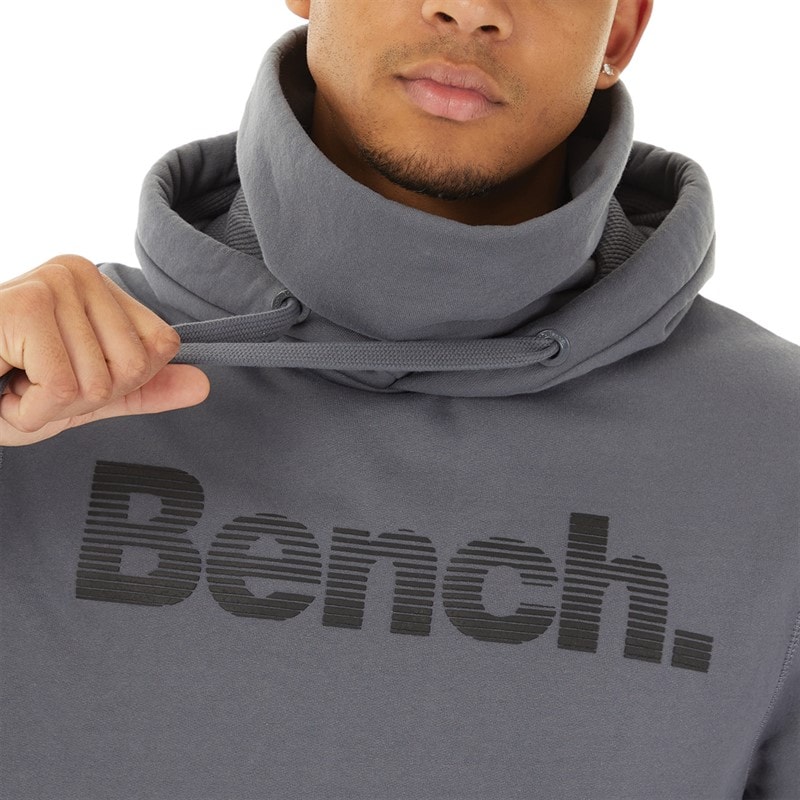 Bench Hoodie Heren Woosh Staalgrijs - Afbeelding 3