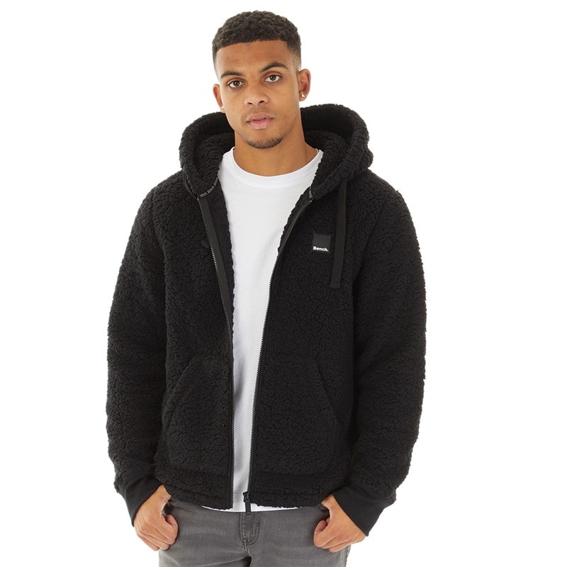 Bench Tommy Hoodie Zwart Heren - Afbeelding 1
