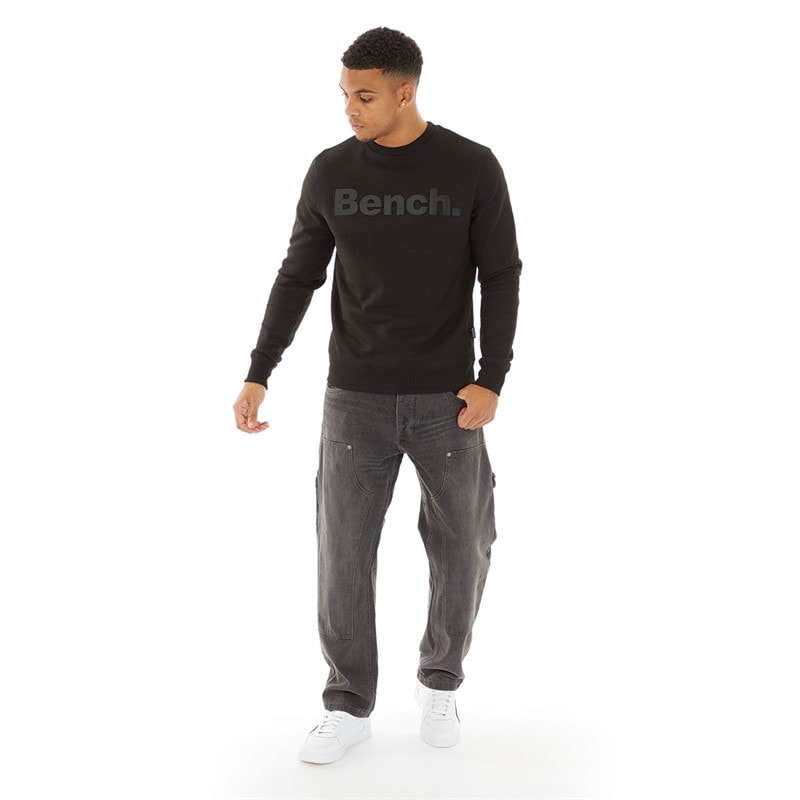 Bench Zwart Sweatshirt voor Heren Lalond - Afbeelding 4