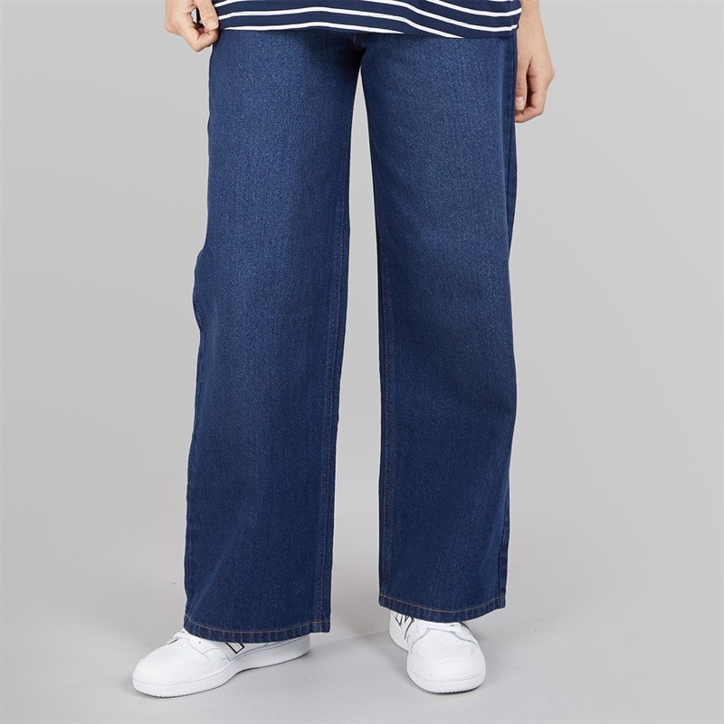 Bench Dames Maxina Wide Leg Jeans Donkerblauw - Afbeelding 3
