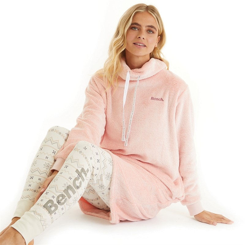 Bench Vêtements de Détente Fluffy Femme Rose - Image 4