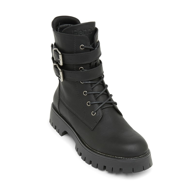 Bench Bottines motardes à boucle Tatton Femme Noir - Image 4