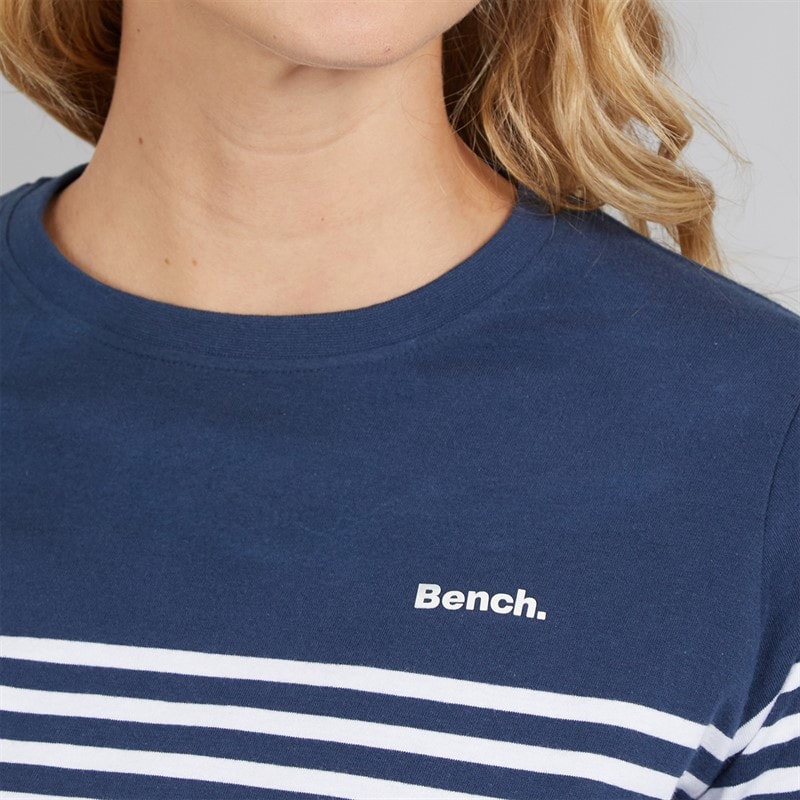 Bench T-shirt Arian Navy dames - Afbeelding 3