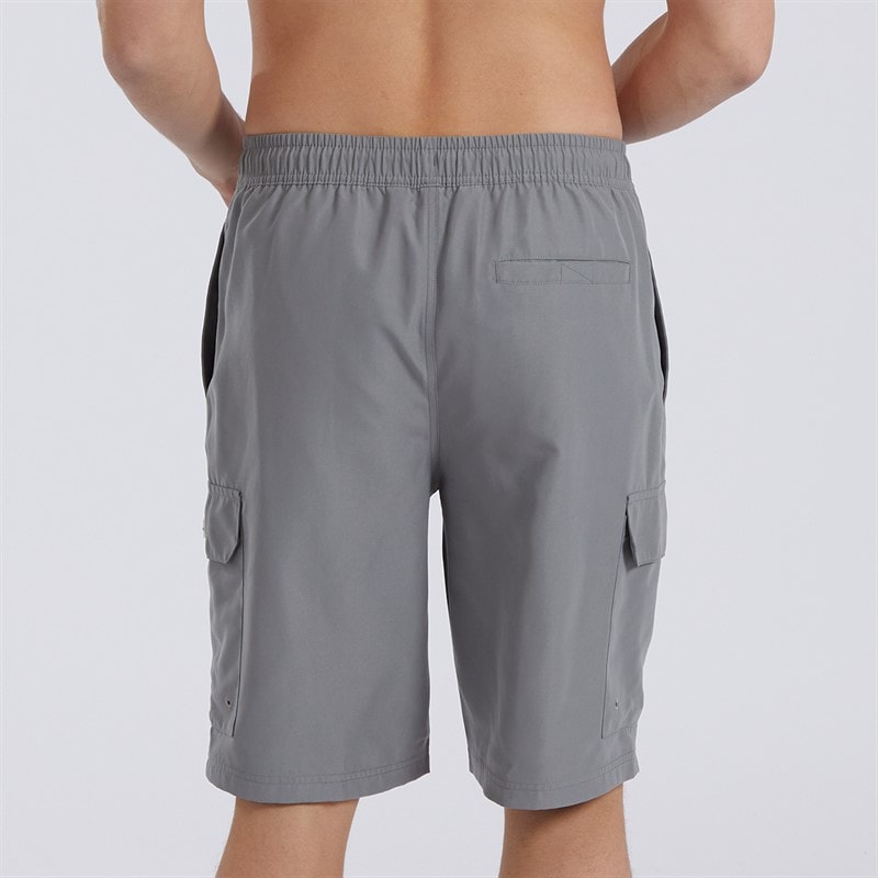 Bench Short de bain cargo en challis Gris Acier homme - Image 2
