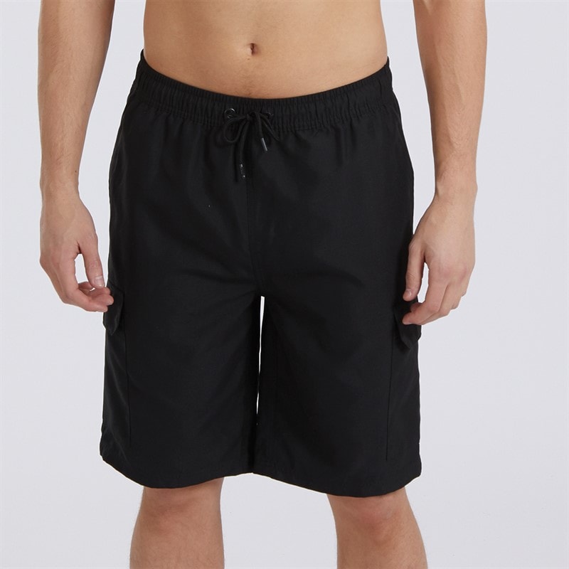 Bench Zomerbroek Heren Shallis Cargo Zwart - Afbeelding 1