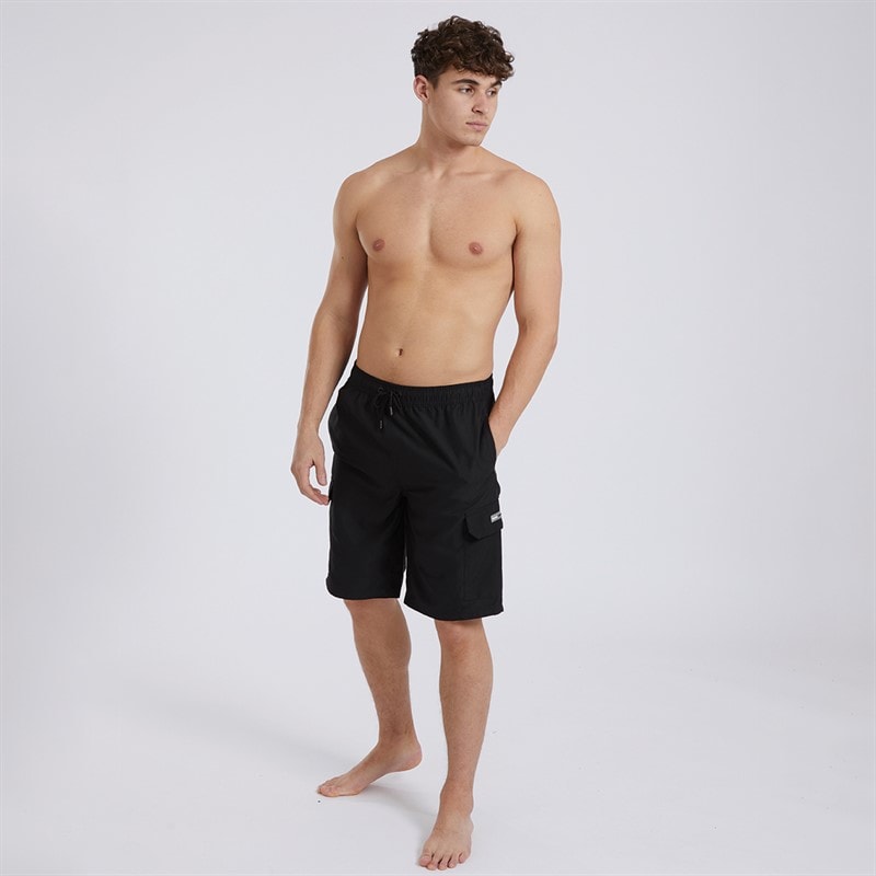 Bench Cargo-Badehose Herren Schwarz - Bild 4