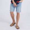 Bench Herren Vargel Shorts aus Denim Blau