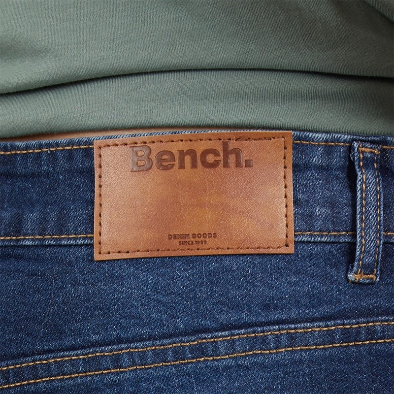 Bench Herren Vargel Shorts aus Denim Blau - Bild 3