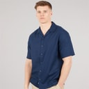 Bench Heren Auxin Overhemden met korte mouwen Blauw