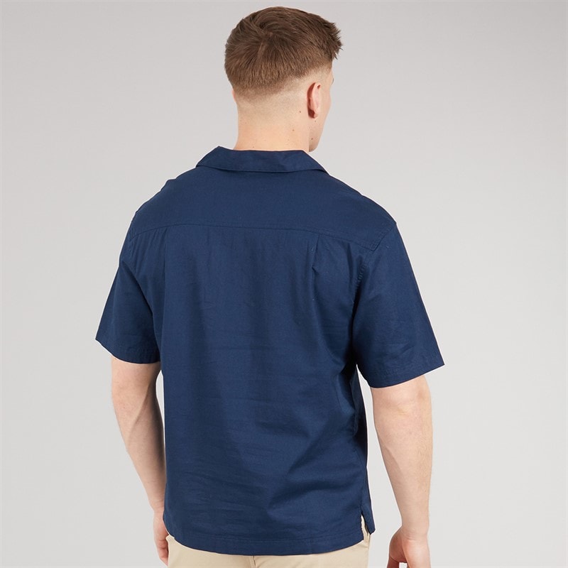 Bench Heren Auxin Overhemden met korte mouwen Blauw - Afbeelding 2