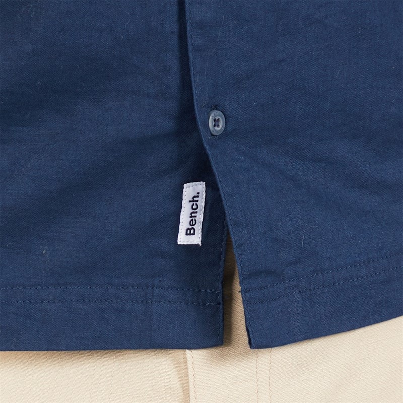 Bench Heren Auxin Overhemden met korte mouwen Blauw - Afbeelding 3
