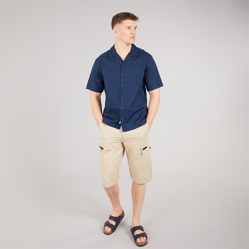 Bench Heren Auxin Overhemden met korte mouwen Blauw - Afbeelding 4