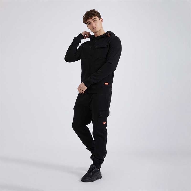 Bench Trainingsanzug Herren Jarlev Schwarz - Bild 5