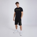 Bench Ensemble T-shirt et short Gowsen Homme Noir