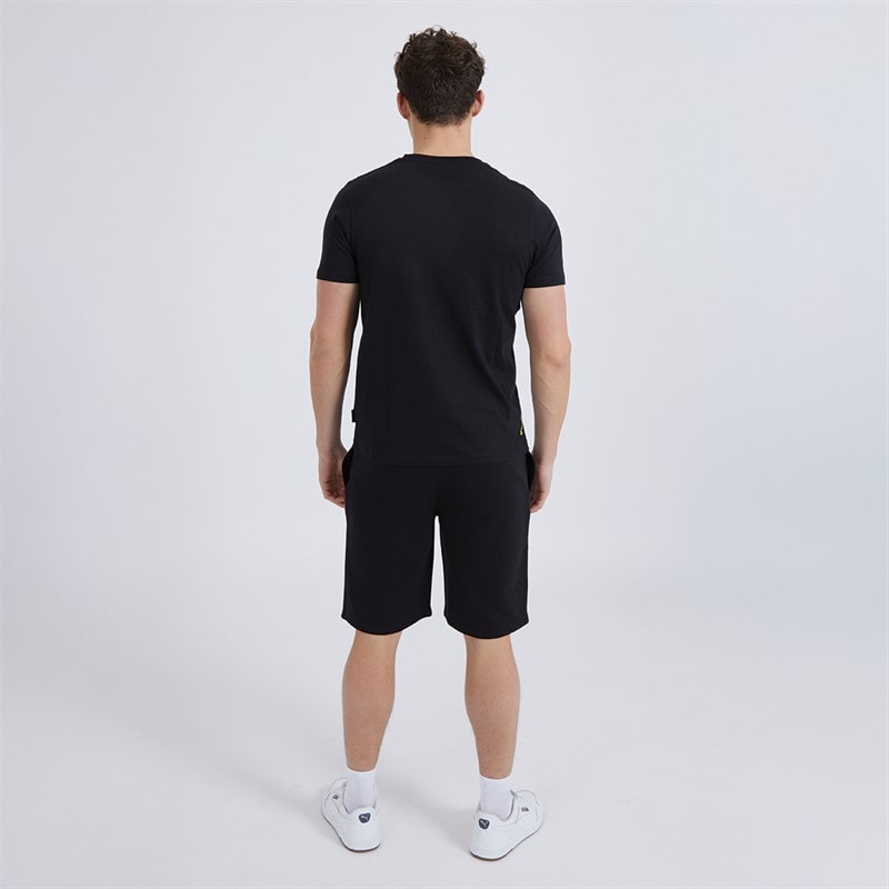 Bench Ensemble T-shirt et short Gowsen Homme Noir - Image 2