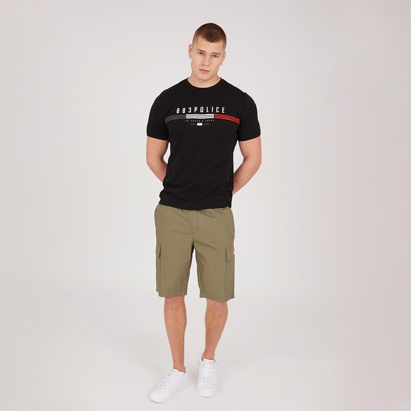 Bench Herenshorts Detoca Combat Licht Khaki - Afbeelding 4