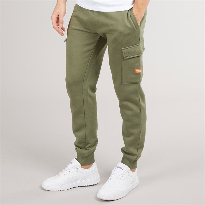 Bench Heren Aplev Cargo Joggingbroek Licht Khaki